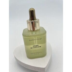 Sand + Fog Pear Blossom Eau de Parfum Perfume Oil Dropper NEW